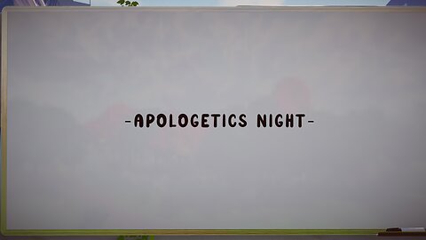 5.22.25 Apologetics Topic : The Trinity