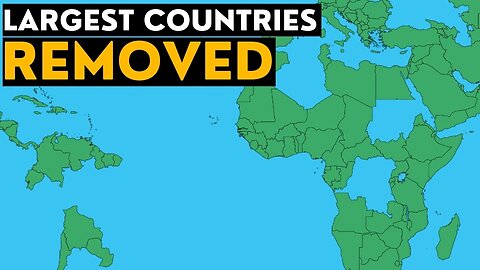 What If the Three Largest Countries Were Removed from Each Continent?
