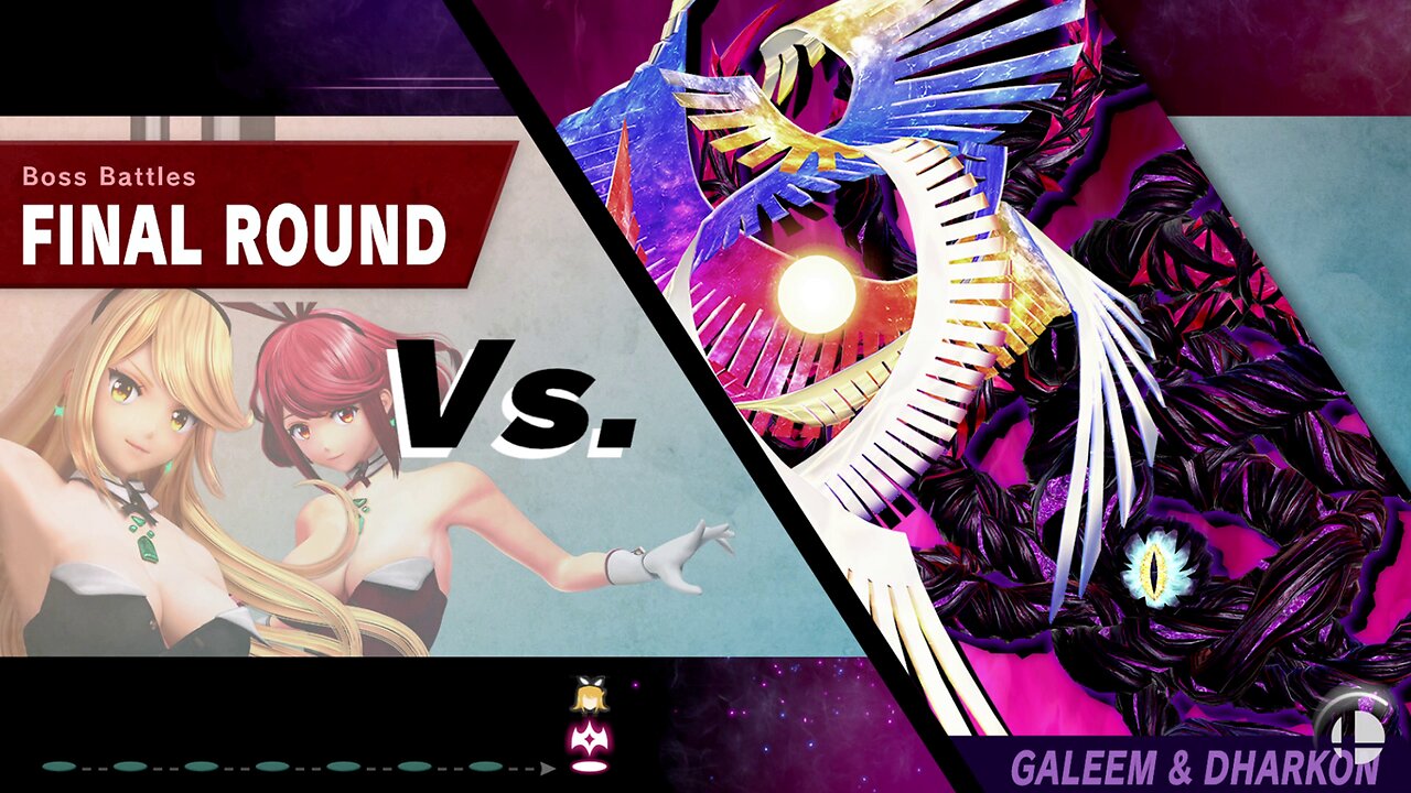 Bunny Pyra/Mythra vs SSBU Boss Battles 9.9 Difficulty Quickie -By Hanxulz [CRASH]