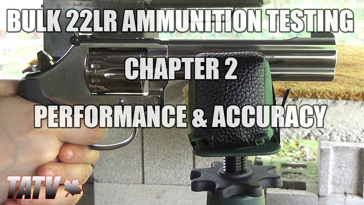Bulk 22LR Ammunition Testing - Chapter 2 - Performance & Accuracy