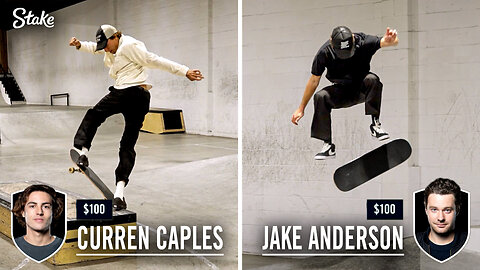 Professional Skateboarders Battle to Land the Best Trick | CAPLES vs ANDERSON
