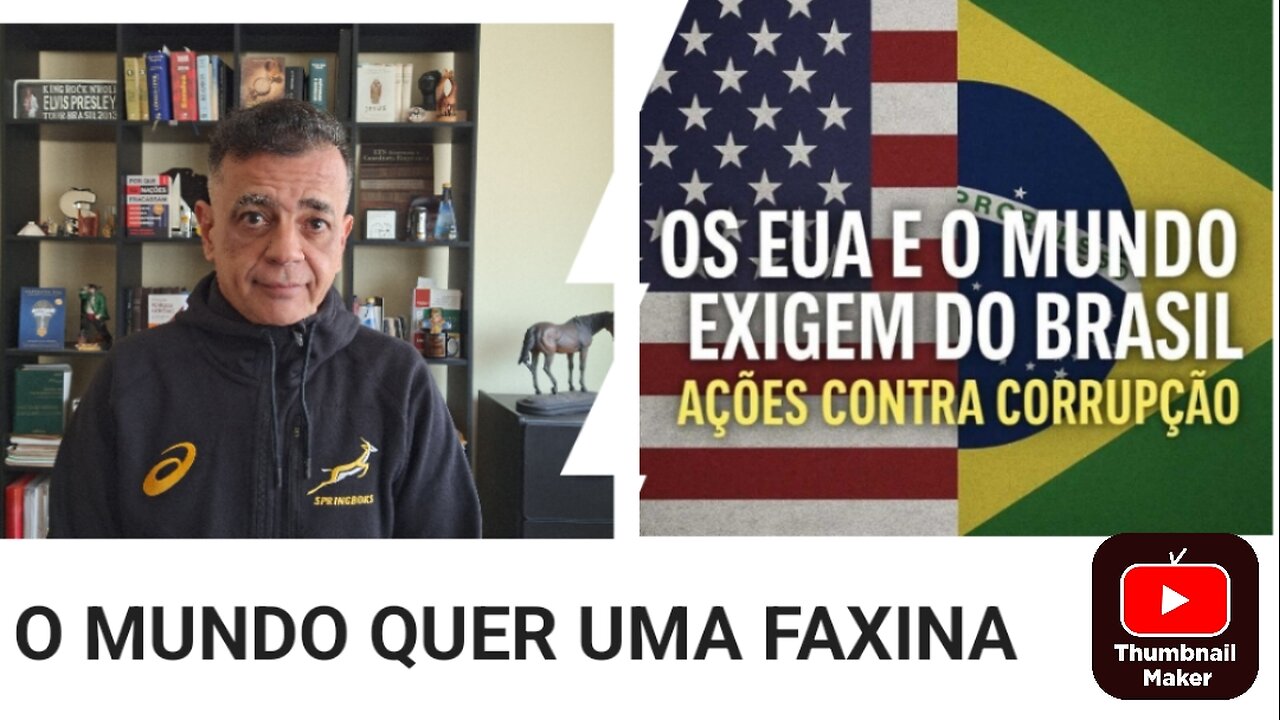 O Brasil precisa acabar com a corrupção.