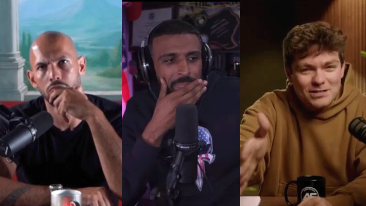 Myron, Nick Fuentes and Andrew Tate recall how they first got red pilled