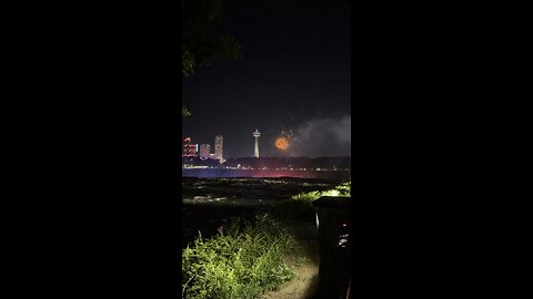 Niagara Falls Fireworks