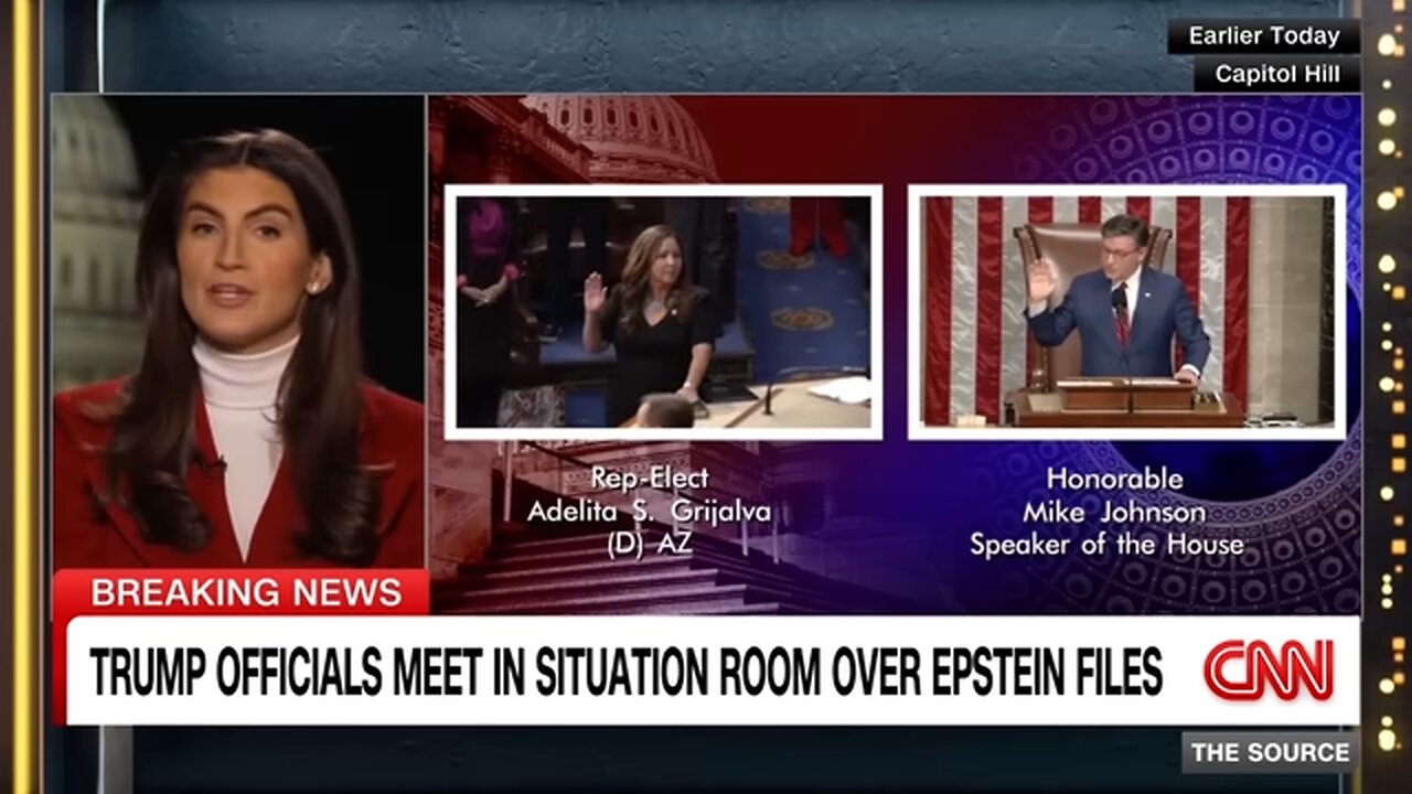 Speaker Johnson says the House will vote next week to release all DOJ Epstein files