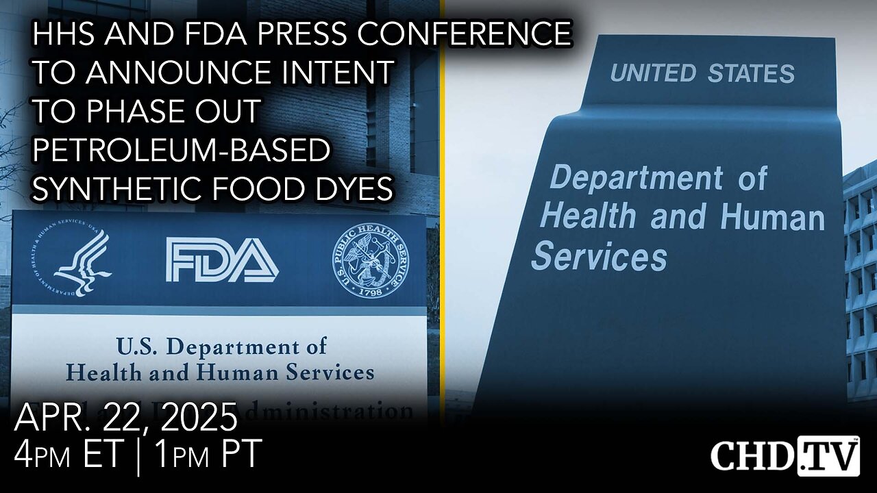 LIVE: HHS, FDA Food Dye Press Conference
