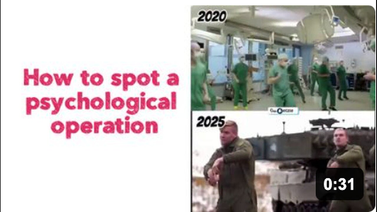 How to spot a psychological operation