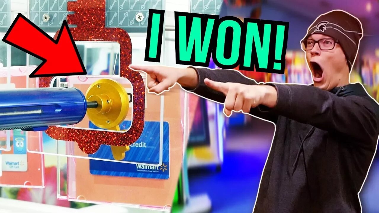 I FINALLY WON THE MAJOR PRIZE AT KEYMASTER!!!