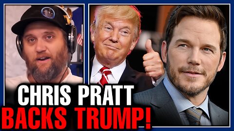 Marvel Star Chris Pratt Calls Out Hollywood's Trump Derangement Syndrome On Bill Maher!