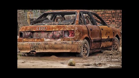 My car repair Fully restoration 1980 AUDI Q8 car abandoned for 30 years | Restoration Channel
