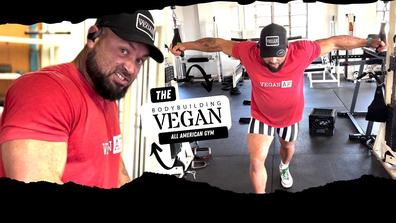 BodybuildingVegan Goes to the All American Gym