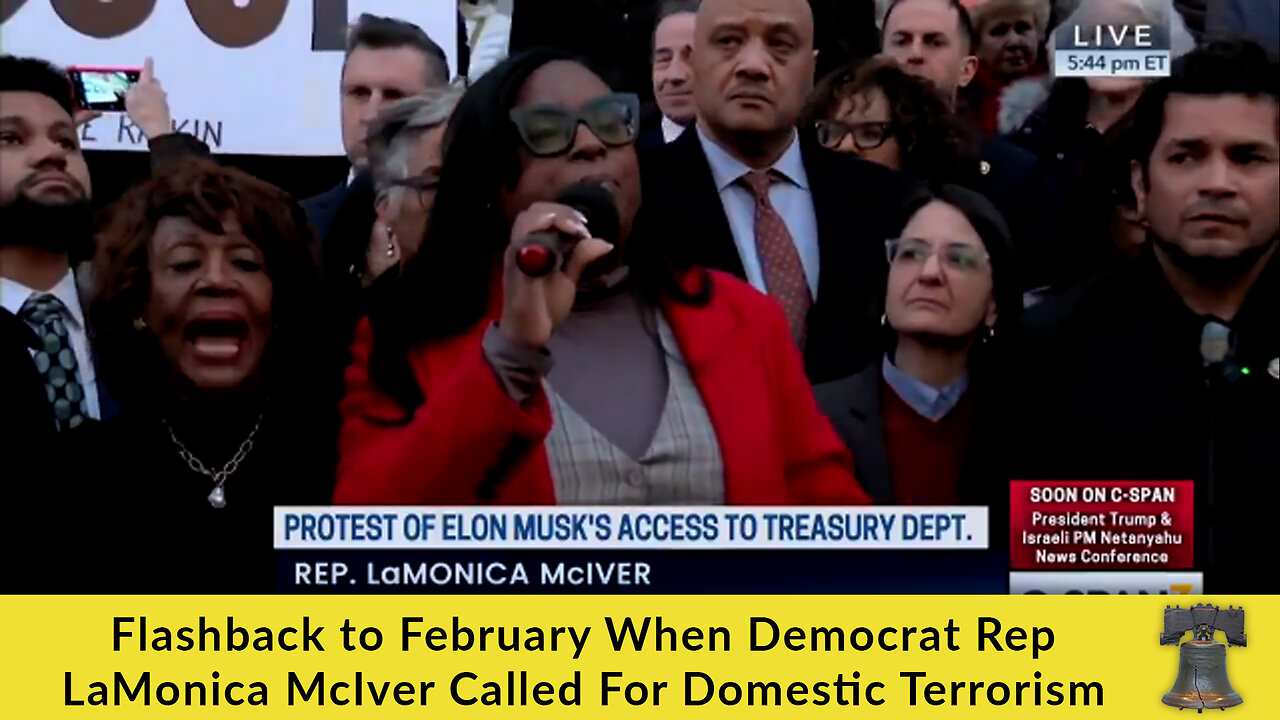 Flashback to February When Democrat Rep LaMonica McIver Called For Domestic Terrorism