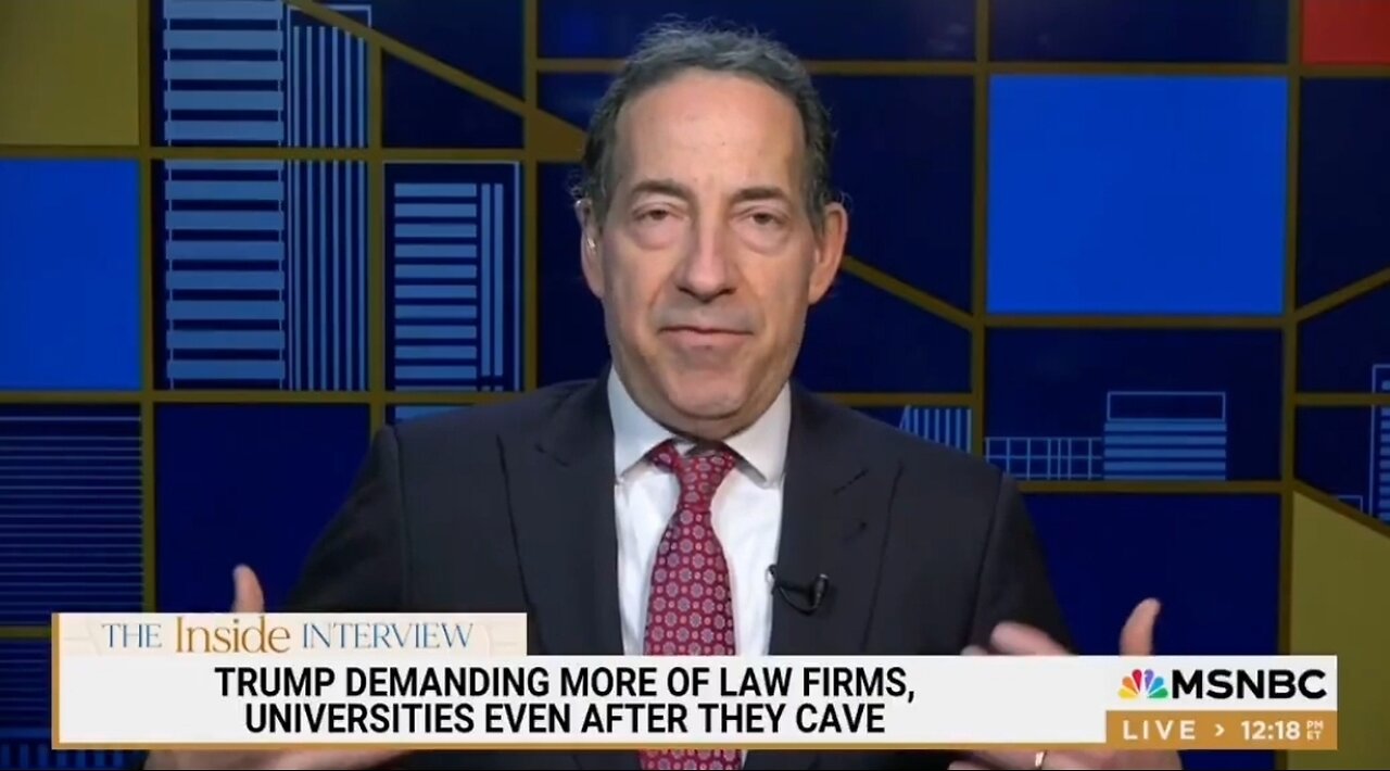 Rep Jamie Raskin Calls Trump A Fascist, Authoritarian Over Harvard