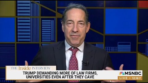 Rep Jamie Raskin Calls Trump A Fascist, Authoritarian Over Harvard