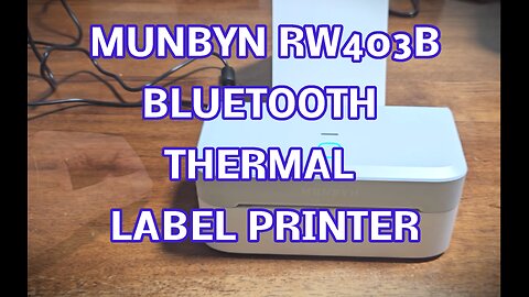 MUNBYN Bluetooth Thermal 4x6 Shipping Label Printer, and More