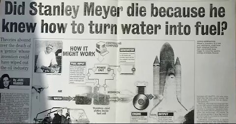 Stanley Myers's Water Powered Car - SUBBED -