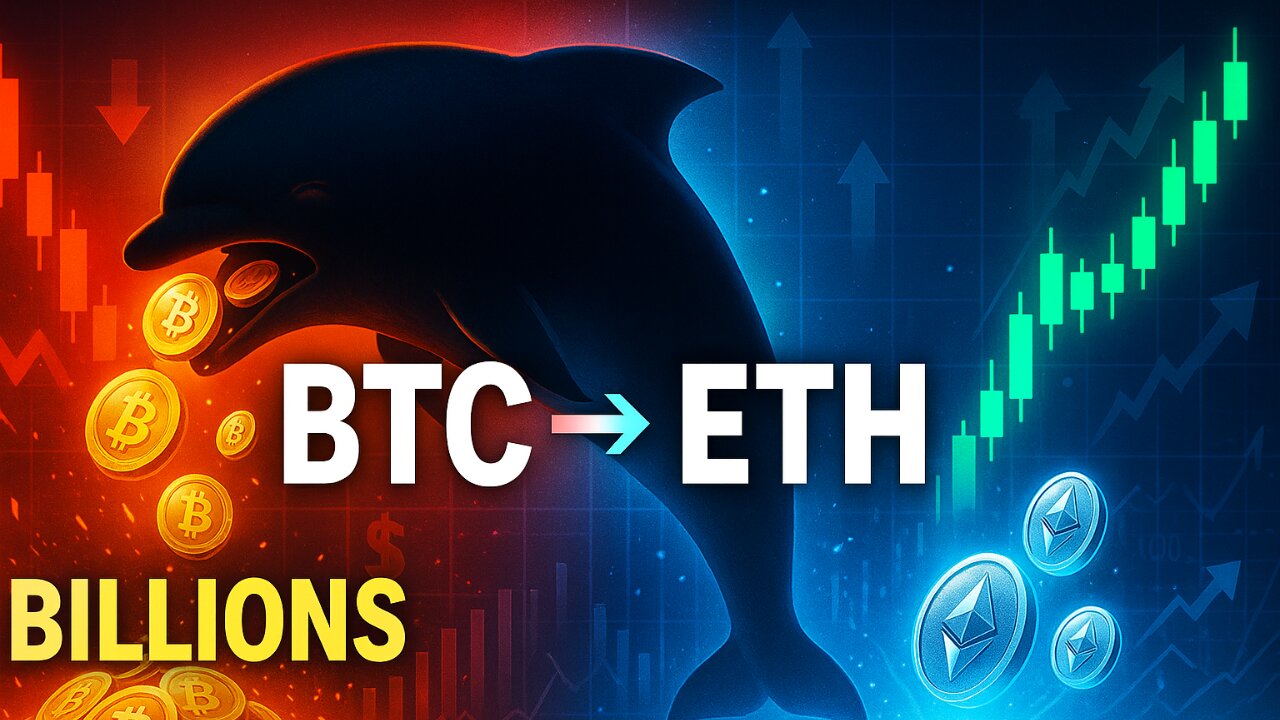 Whale Dumps Billions of Bitcoin For Ethereum
