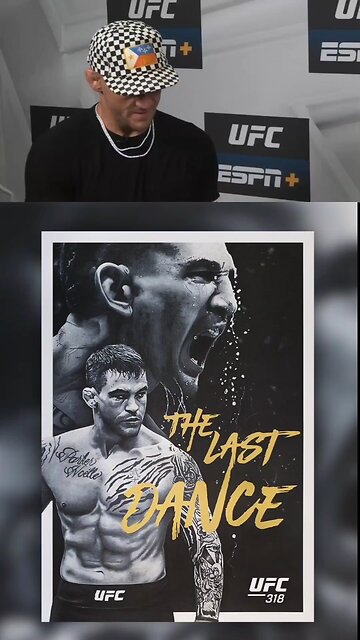 Dustin Poirier got emotional reading heartfelt letters ahead of his retirement fight. 😢💔