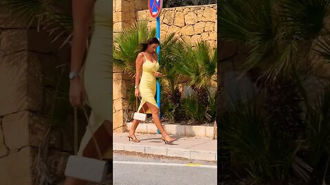 I went out again today wearing outfit #style #highheels #walking