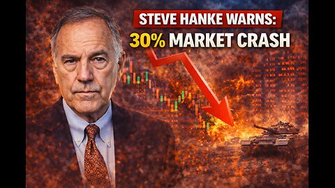Steve Hanke Warns: 30% Market Crash