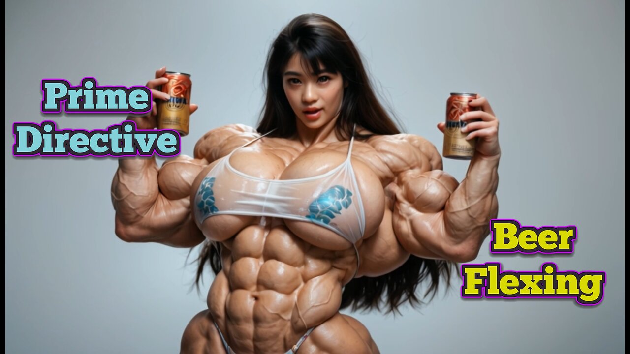 🧱 SheHulk Series - 💪 Huge massive Amazon with big boobs and huge 💪 muscles flexing 😘
