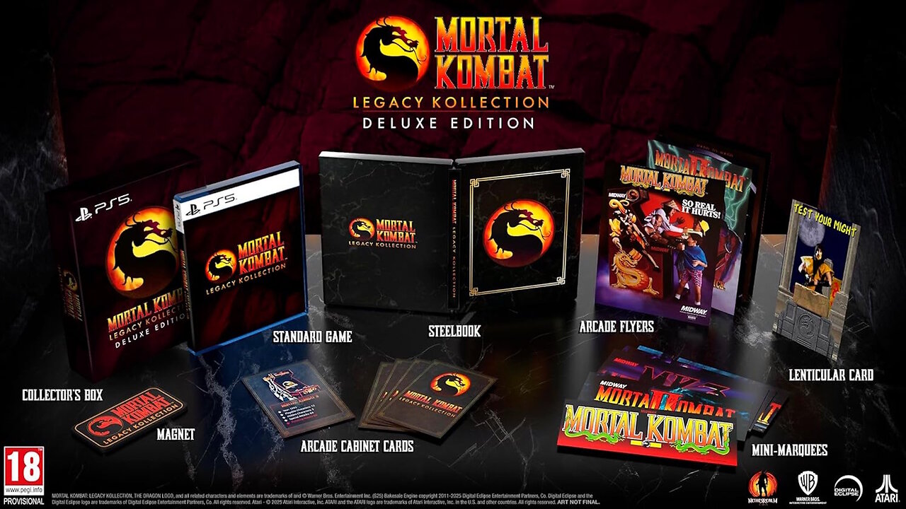 Mortal Kombat: Legacy Kollection - Deluxe Edition [PS5 | Switch | Switch 2]