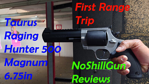 Taurus Raging Hunter 500 Magnum First Shots: ASMR