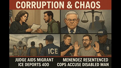 Judge Aids Migrant, Menendez Resentenced, ICE Deports 400, Cops Accuse Disabled Man!