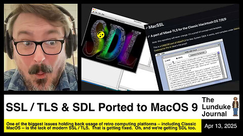 SSL / TLS & SDL Ported to MacOS 9