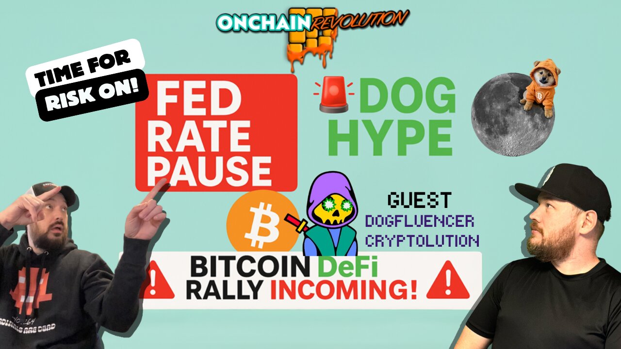 🚨 FED Rate Pause + $DOG Hype = Bitcoin DeFi Rally Incoming! 🚨