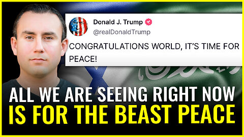 ALL WE ARE SEEING RIGHT NOW IS FOR THE BEAST PEACE