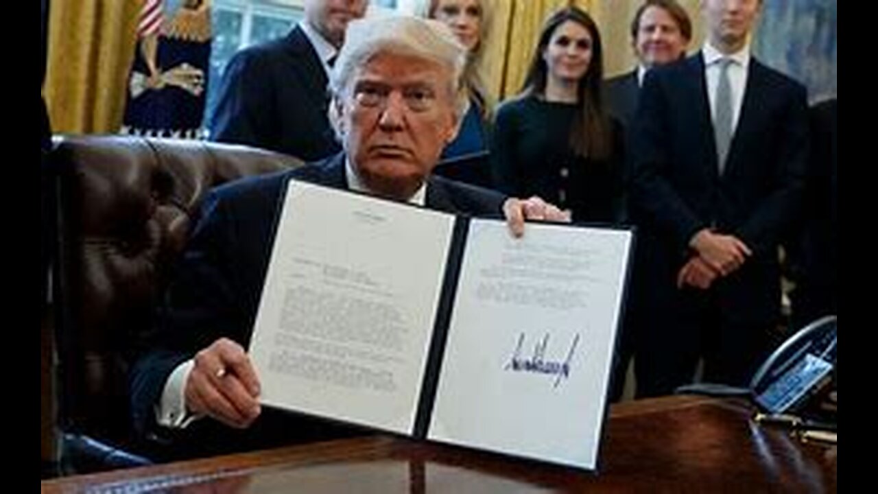 Trump Signs Executive Orders to Revitalize U.S. Energy