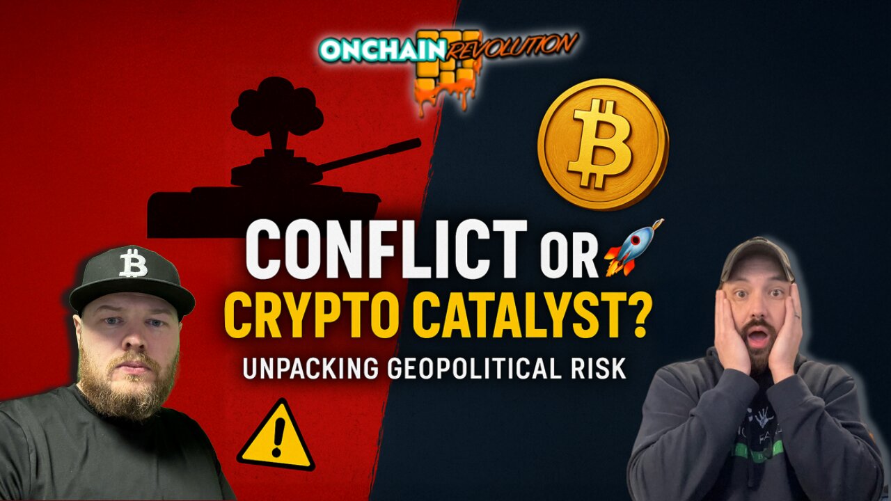 ⚠️ Conflict or Crypto Catalyst? Geopolitical Risk & Stablecoin Clarity Could Spark a Bull Run 🚀