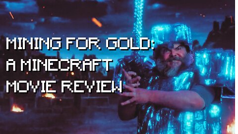 MINING FOR TROPES: A MINECRAFT MOVIE REVIEW #minecraftshorts #minecraftmovie #aminecraftmovie