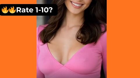 🔥 Rate Her Body in This Pink Dress 1-10? 😍 Supermodel 4K