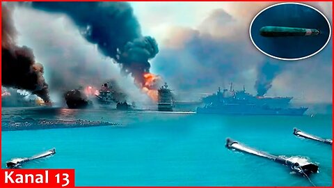 Ukraine’s Marichka underwater drones vs Russian torpedos; Russian fleet are targeted by these drones