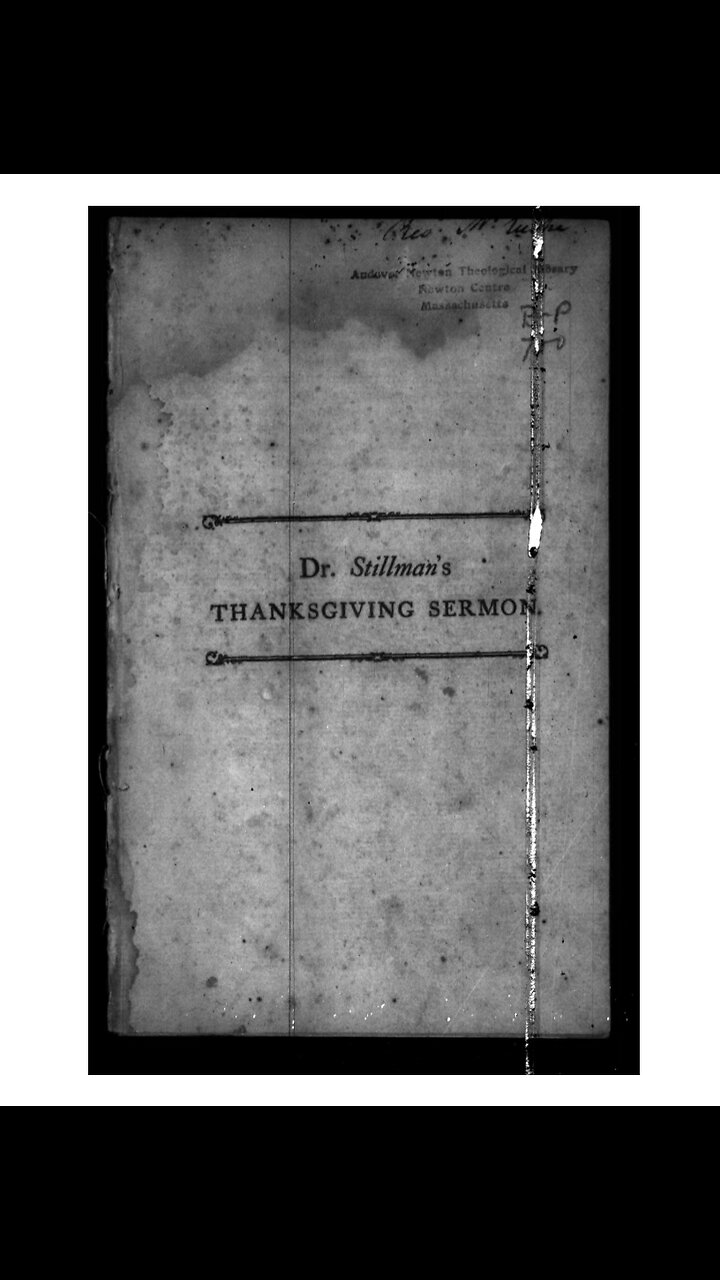 Thoughts on the French Revolution. Samuel Stillman 1794 A Puke(TM) Audiobook