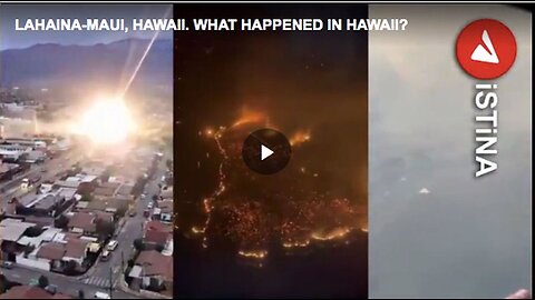 "Events Unfolding During Maui Island Wildfires"