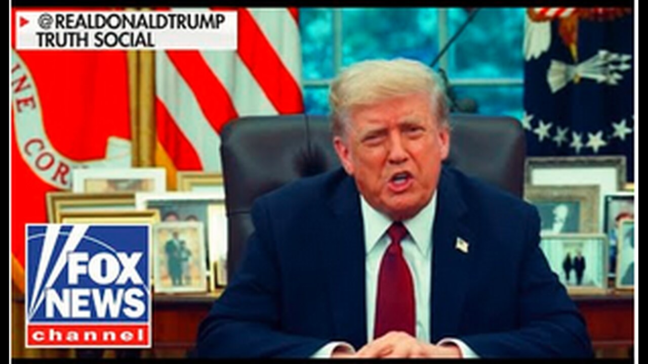 BREAKING Trump releases Oval Office statement reacting to the assassination of Charlie Kirk