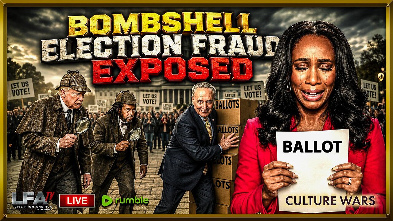 BOMBSHELL ELECTION FRAUD EXPOSED