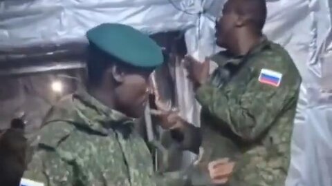 Russian 82nd Regiment, 69th Division. New african replacement troops arrived