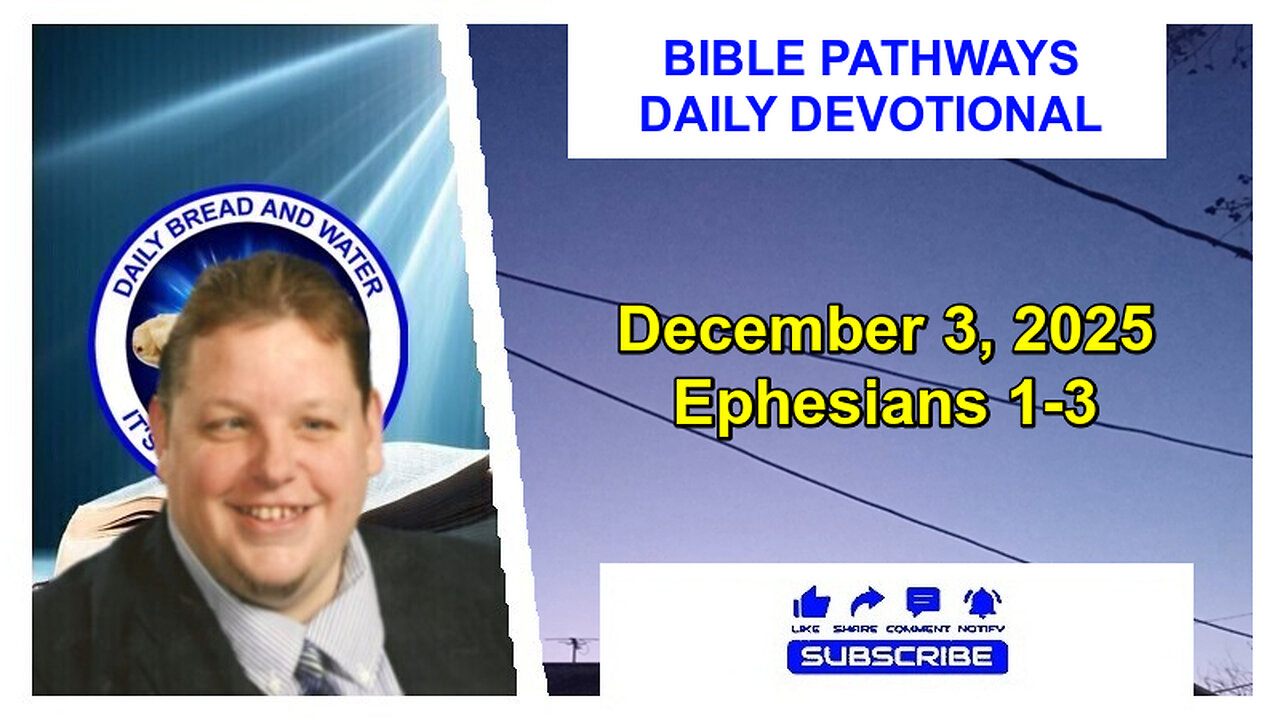 Bible Pathways Daily Devotional Dec 3, 2025