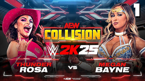 WWE 2K25 AEW Collision March 15 - Match 1: BOW DOWN!