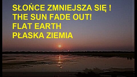 AFRYKA AFRICA KALAHARI SŁOŃCE ZMNIEJSZA SIĘ SUN FADE OUT PŁASKA ZIEMIA FLAT EARTH Attenboroughs