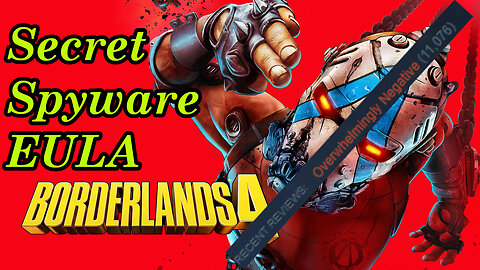 Borderlands 2 is Free Spyware, reduced to overwhelming negative