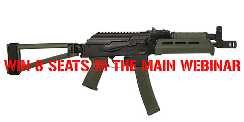 PSA AK-V 9mm MINI #1 FOR 8 SEATS IN THE MAIN WEBINAR