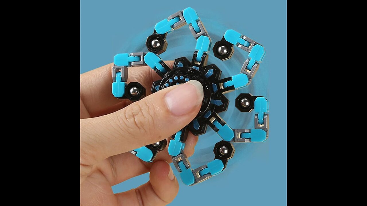Transformable Fingertip Spinner, Stress Relief Toy for Kids Adults