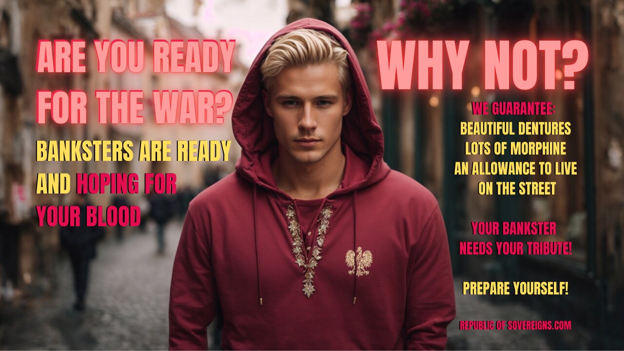 Are You Ready For The War? WHY NOT?