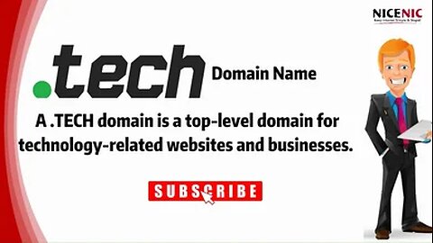 Cheap .TECH Domain Name: Top-level domain for technology-related websites and business.