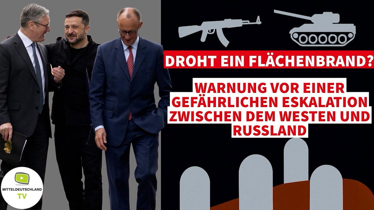 DROHT EIN FLÄCHENBRAND? WARNUNG VOR EINER GEFÄHRLICHEN ESKALATION ZWISCHEN DEM WESTEN UND RUSSLAND
